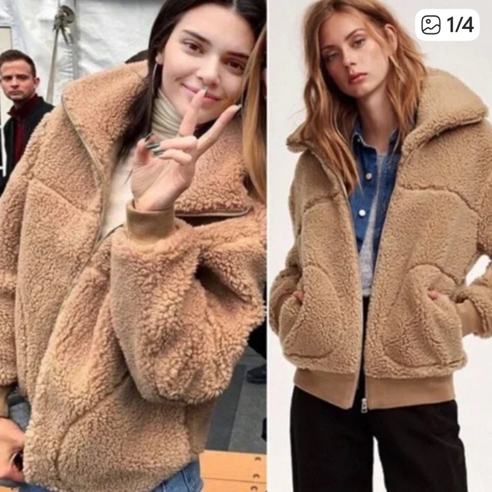 Aritzia Wilfred Teddy Coat